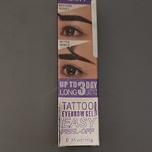 Tattoo Eyebrow Gel - Long-Lasting Black